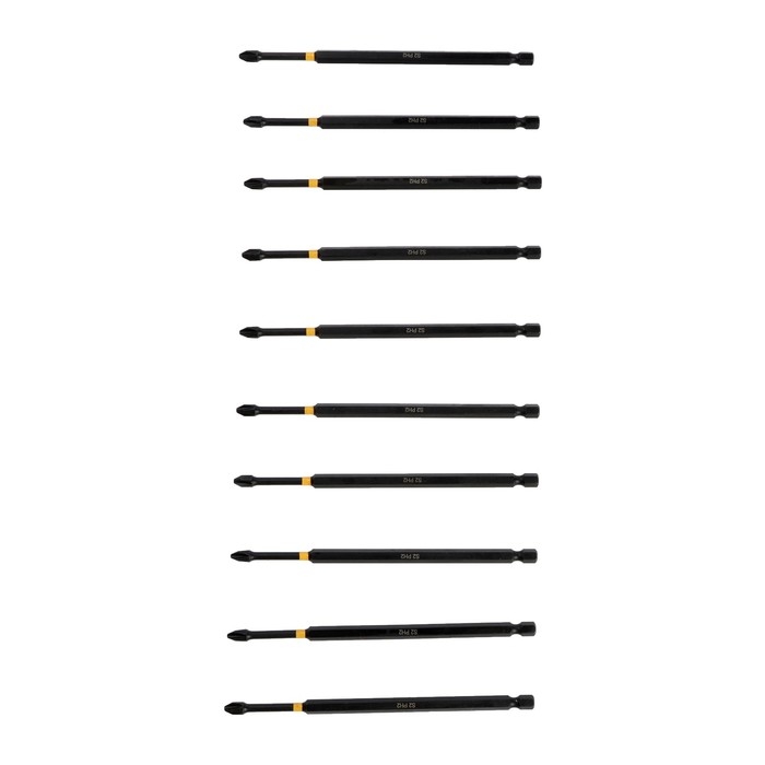 Бита ТУНДРА ПРОФИ, Torsion, сталь S2, PH2 х 150 мм, пластиковый кейс по 10 шт. Бита ТУНДРА ПРОФИ, Torsion, сталь S2, PH2 х 150 мм, пластиковый кейс по 10 шт.