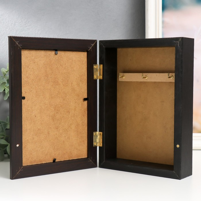 Ключница Ключница "Фонари Барселоны" 15х21 см венге