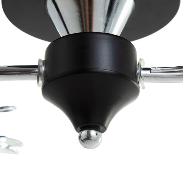 Люстра Люстра "Авиталь" 2хЕ27 40Вт чёрно-хромовый 53х20х23 см BayerLux