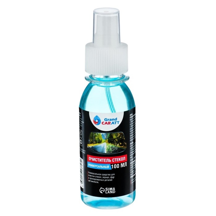 Очиститель стёкол Grand Caratt, спрей 100 мл Очиститель стёкол Grand Caratt, спрей 100 мл