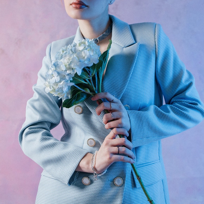 Браслет жемчуг «Цепь» с тоглом, шар №4, цвет белый в серебре, L=16 см Браслет жемчуг «Цепь» с тоглом, шар №4, цвет белый в серебре, L=16 см