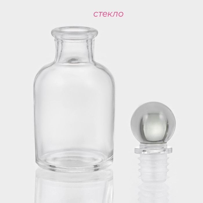 Банка стеклянная для хранения сыпучих продуктов Доляна «Классика», 60 мл, 4,4×10,3 см Банка стеклянная для хранения сыпучих продуктов Доляна «Классика», 60 мл, 4,4×10,3 см