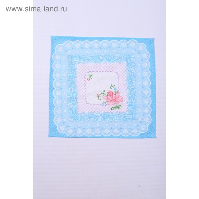 Платок носовой женский 28х28см, 12шт, рис 5485-2 (роз-гол) микс, ситец 100г/м, хл100% Платок носовой женский 28х28см, 12шт, рис 5485-2 (роз-гол) микс, ситец 100г/м, хл100%