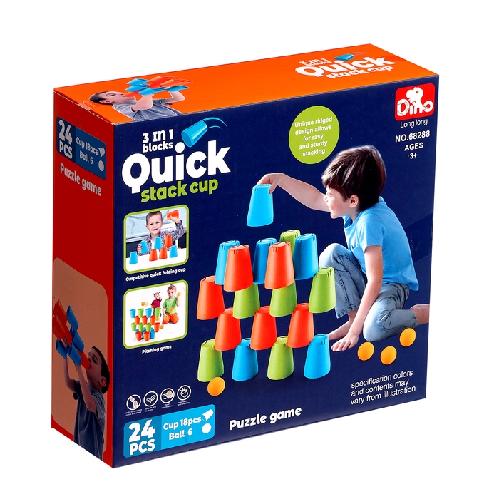 Игра детская «Пирамида знаний», 24 элемента Игра детская «Пирамида знаний», 24 элемента