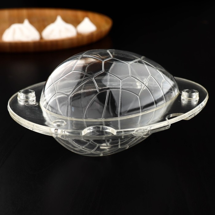 Молд для шоколада KONFINETTA «Шоколадное яйцо», силикон, 14×11,5×9 см, цвет прозрачный Молд для шоколада KONFINETTA «Шоколадное яйцо», силикон, 14×11,5×9 см, цвет прозрачный