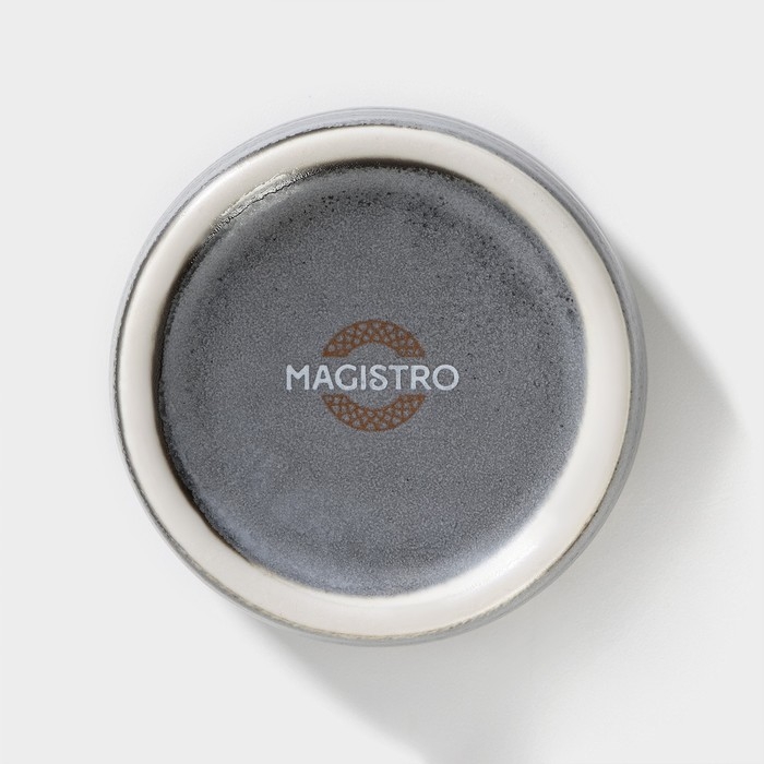 Соусник фарфоровый Magistro Urban, 70 мл, d=6,7 см, цвет серый Соусник фарфоровый Magistro Urban, 70 мл, d=6,7 см, цвет серый