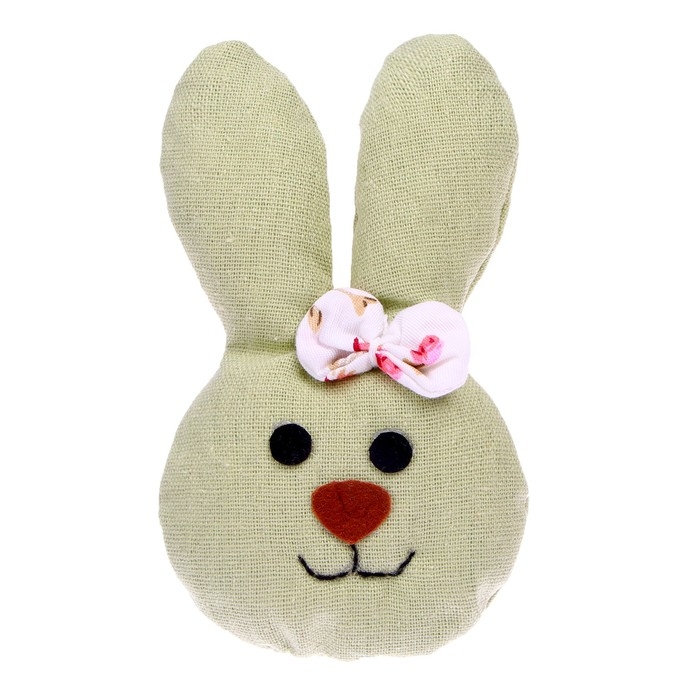 Мягкая игрушка «Зайка», на подвеске, цвета МИКС Мягкая игрушка «Зайка», на подвеске, цвета МИКС