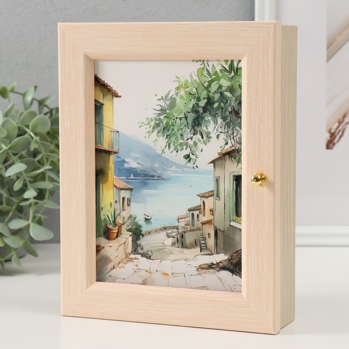 Ключница Ключница "Улица на берегу" 17х22 см