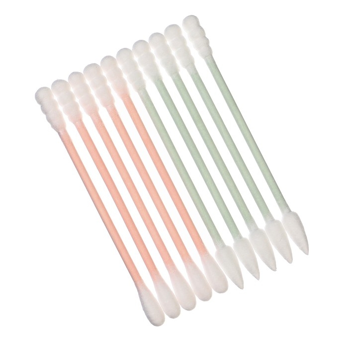 Ватные палочки в тубе 200 шт.,  наконечник - спираль | острый | классика, хлопок/цвет.бумага   98294 Ватные палочки в тубе 200 шт.,  наконечник - спираль | острый | классика, хлопок/цвет.бумага   98294