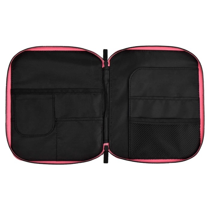 Пенал-футляр мягкий 190 х 230 х 30 мм, текстильный, Феникс Пенал-футляр мягкий 190 х 230 х 30 мм, текстильный, Феникс "Розовая девушка" 64997