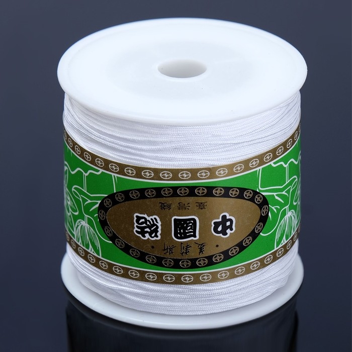 Шнур «Шамбала» длина 100 м, d=1 мм, цвет белый Шнур «Шамбала» длина 100 м, d=1 мм, цвет белый