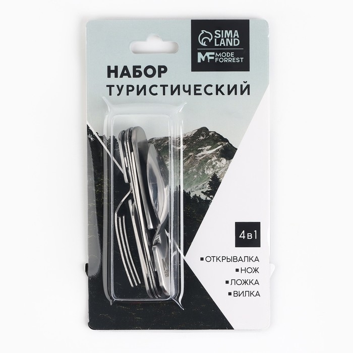 Мультитул MODE FORREST, 4 в 1, 9.2 х 3 см Мультитул MODE FORREST, 4 в 1, 9.2 х 3 см
