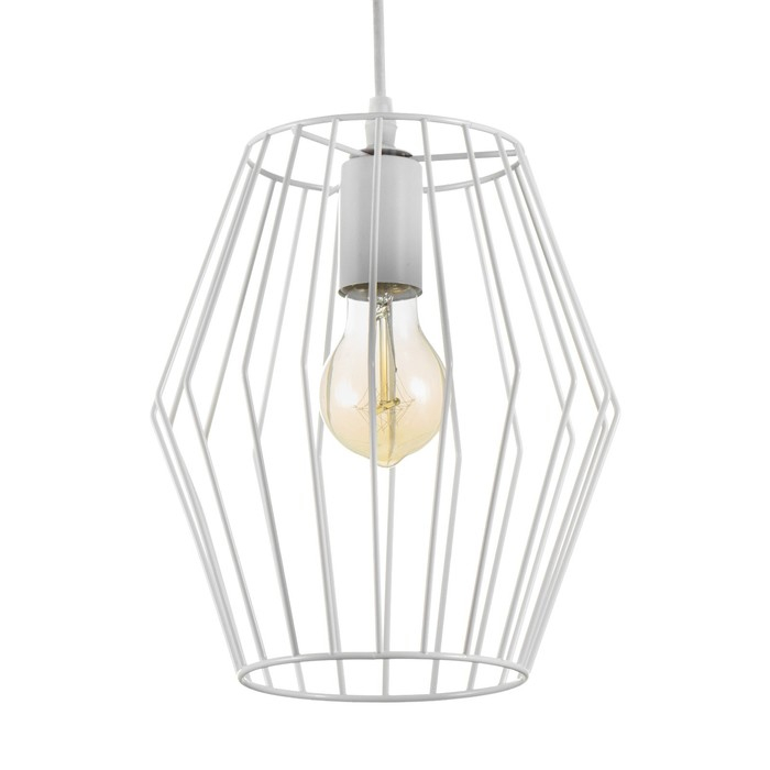 Светильник "Ромб" 1х40Вт E27 белый 22х22х25 см BayerLux