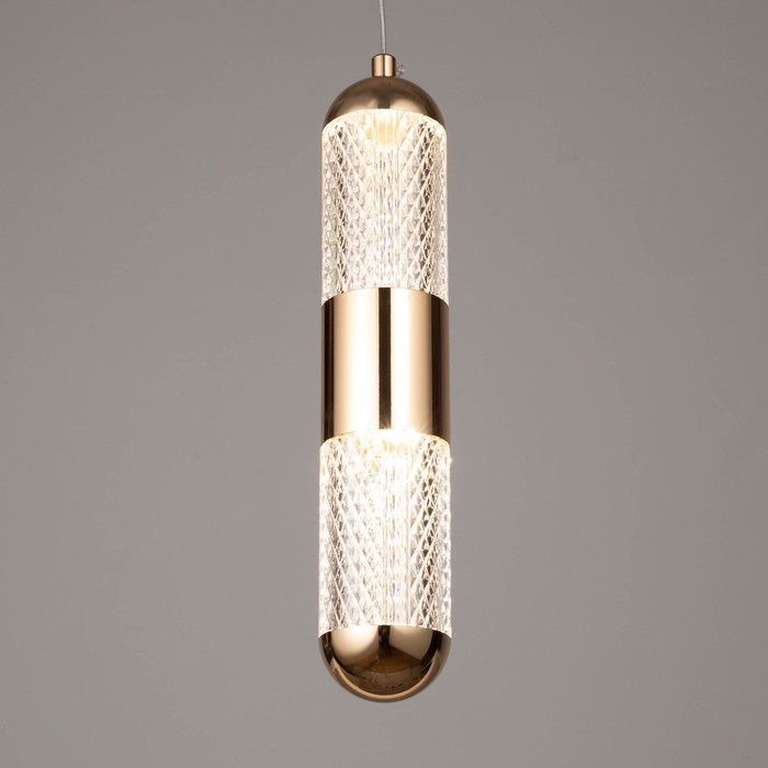 Светильник BayerLux Светильник BayerLux "Роя" 1хLED 18Вт золото 5,5х5,5х28-210 см