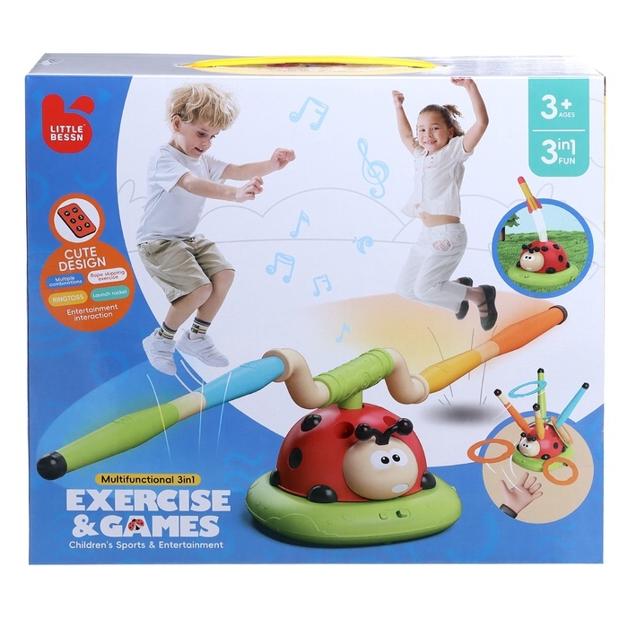 Тренажер Тренажер "Божья коровка", игра 3 в 1