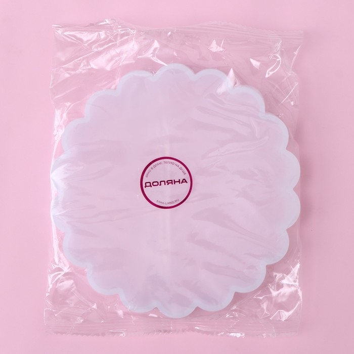 Молд Доляна &laquo;Блоссом&raquo;, силикон, d=14,5 см, прозрачный