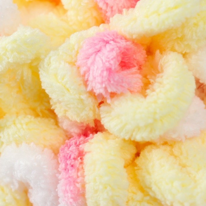 Пряжа Пряжа "Puffy color" 100 % микрополиэстер 9м/100г (6369)