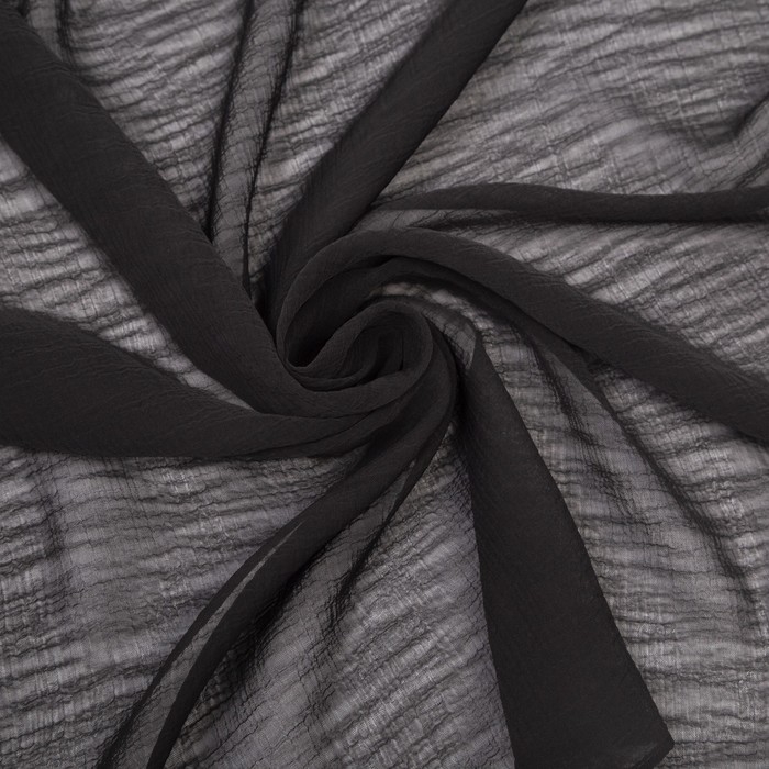 Платок текстильный, цвет черный, размер 70х70 Платок текстильный, цвет черный, размер 70х70