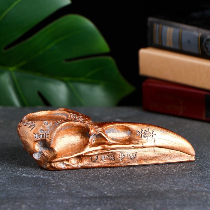 Подсвечник Подсвечник "Клюв магический" бронза, 16х7х4см