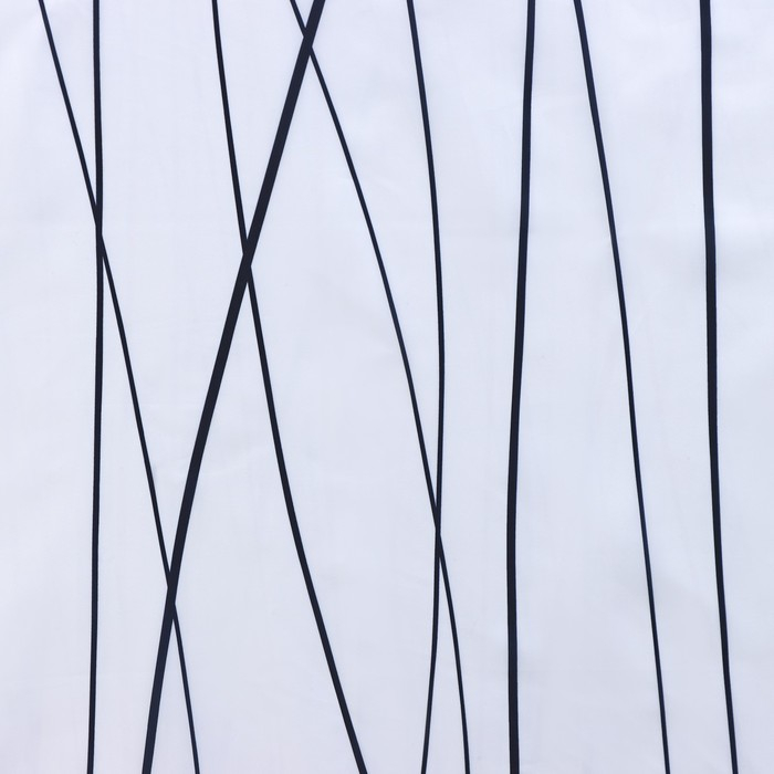 Штора для ванны Доляна «Моно», 180×180 см