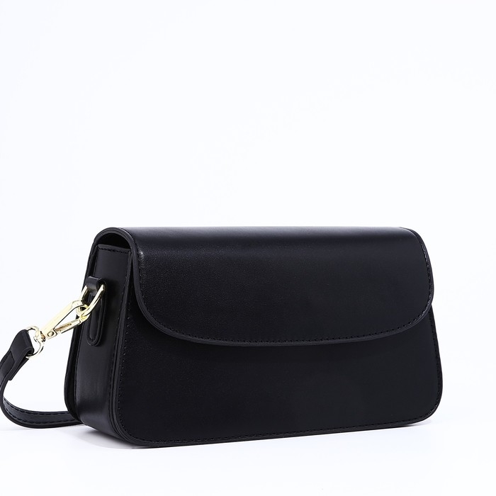 Сумка-мессенджер на магните, цвет чёрный Сумка-мессенджер на магните, цвет чёрный