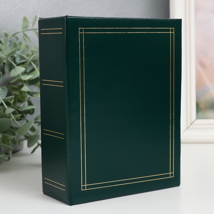 Фотоальбом на 100 фото 10х15 см, зелёный Фотоальбом на 100 фото 10х15 см, зелёный