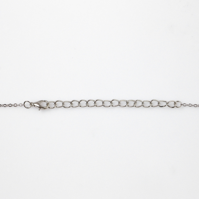 Кулон «Подари счастье» циркон, сердце, белый в серебре, 45 см Кулон «Подари счастье» циркон, сердце, белый в серебре, 45 см