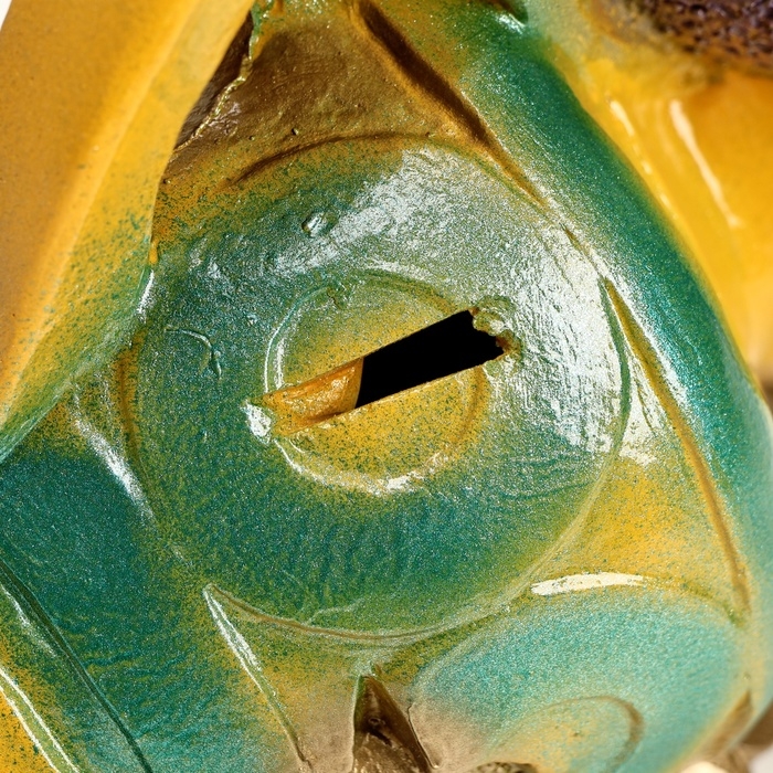 Копилка Копилка "Змея на кувшине цветная" 23х25х18см