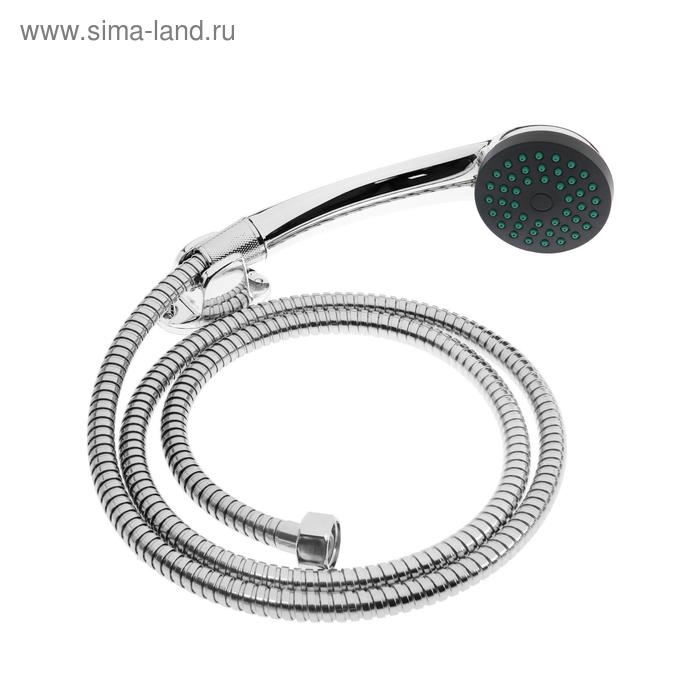 Набор для душа ZEIN Z0301, шланг 150 см, держатель, гайки пластик, лейка 1 режим Набор для душа ZEIN Z0301, шланг 150 см, держатель, гайки пластик, лейка 1 режим