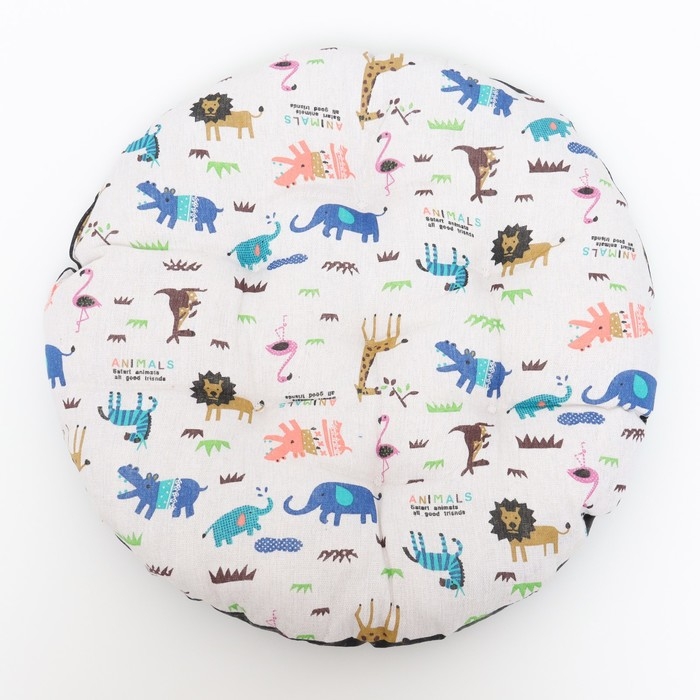 Лежак для животных  Лежак для животных "ЗооМир", 45 х 45 х 10 см, белый