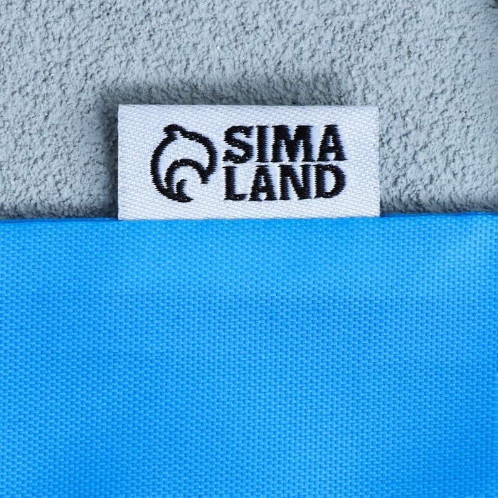 Мешок для обуви, болоньевый материал «1 сентября» цвет голубой, 30 х 40 см