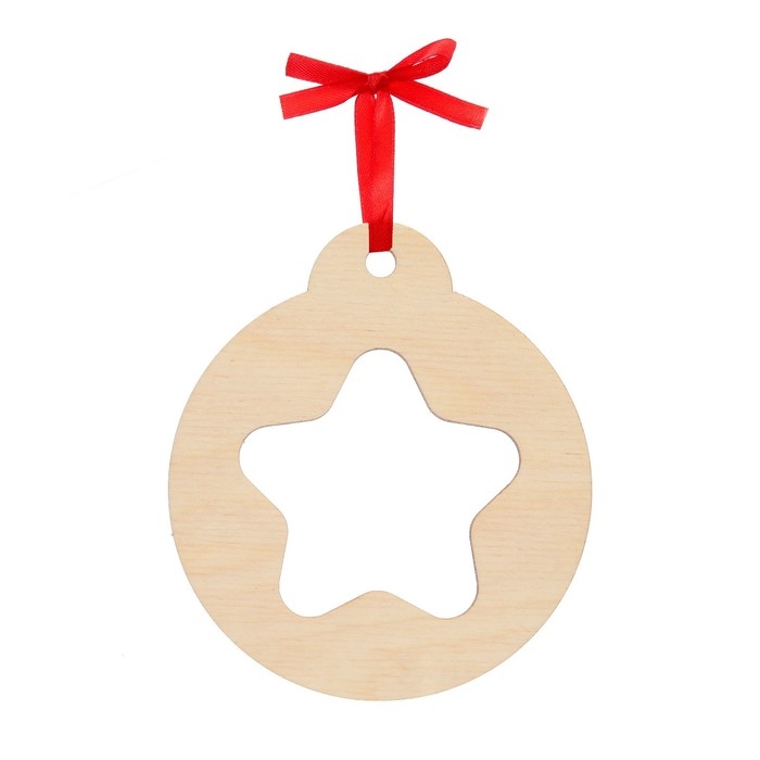 Набор для творчества «Роспись по дереву» 5 шт., с ленточкой Набор для творчества «Роспись по дереву» 5 шт., с ленточкой