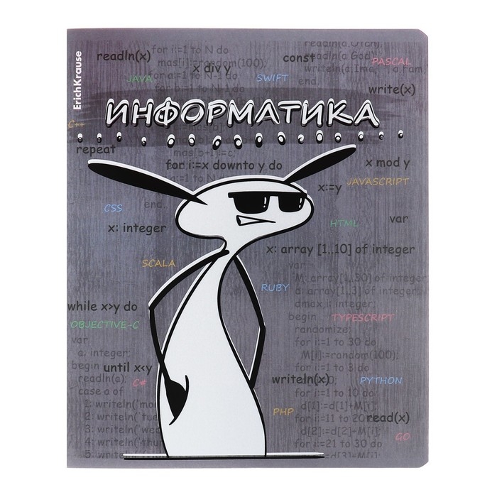 Комплект предметных тетрадей 48 листов, 12 штук, ErichKrause  Комплект предметных тетрадей 48 листов, 12 штук, ErichKrause "Чубрик", пластиковая обложка, шелкография, блок офсет 100% белизна, инфо-блок