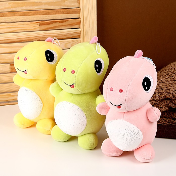 Мягкая игрушка «Динозаврик», цвета МИКС