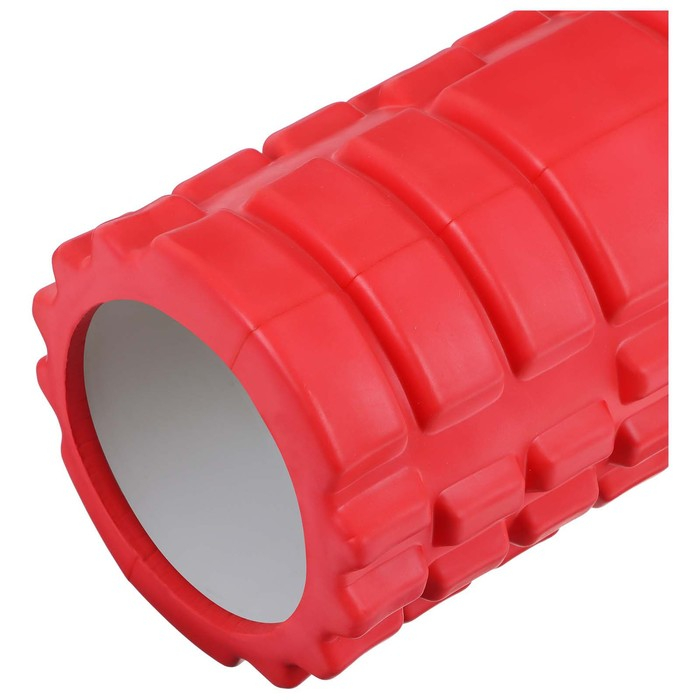 Ролик массажный Sangh, 45х14 см, цвет красный Ролик массажный Sangh, 45х14 см, цвет красный