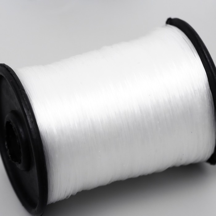 Леска для бисера 0,2 мм, 400 м, белый Леска для бисера 0,2 мм, 400 м, белый