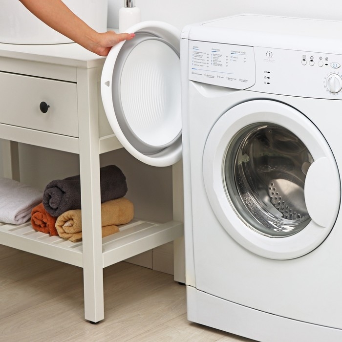 Таз складной «Флекс», 10 л, 39.5×40×5.5 см, цвет смоки Таз складной «Флекс», 10 л, 39.5×40×5.5 см, цвет смоки