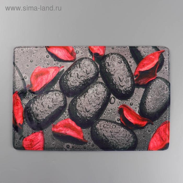 Коврик Доляна «Камни лепестки роз», 40×60 см