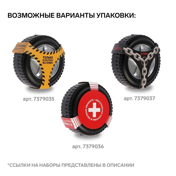 Набор инструментов ТУНДРА, подарочный пластиковый кейс Набор инструментов ТУНДРА, подарочный пластиковый кейс "Колесо", 24 предмета