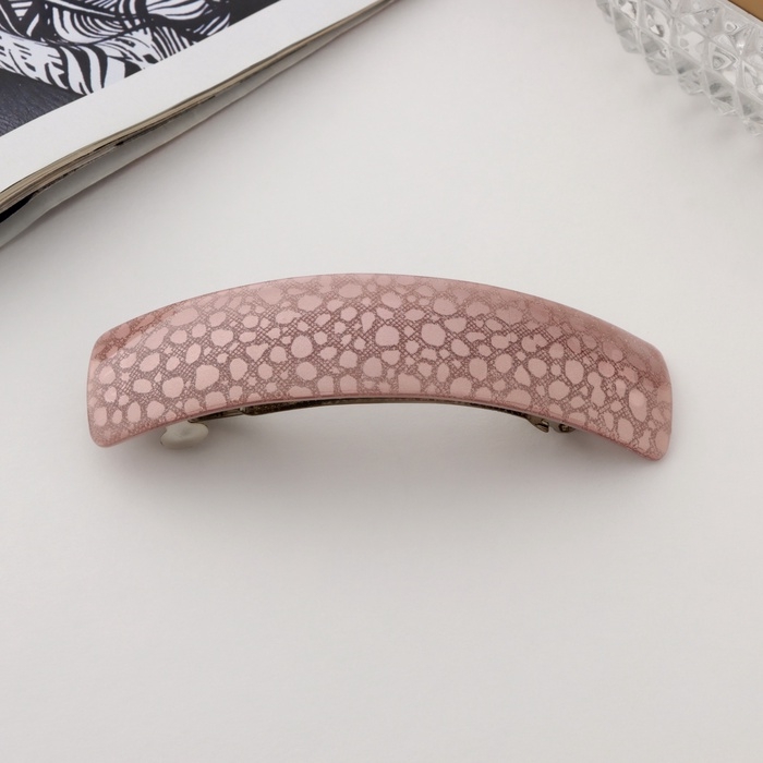 Заколка-автомат для волос Заколка-автомат для волос "Сильва" гранитный принт, 9 см, микс