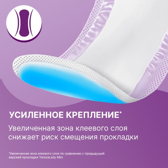 Прокладки урологические для женщин TerezaLady Mini, 20 шт Прокладки урологические для женщин TerezaLady Mini, 20 шт