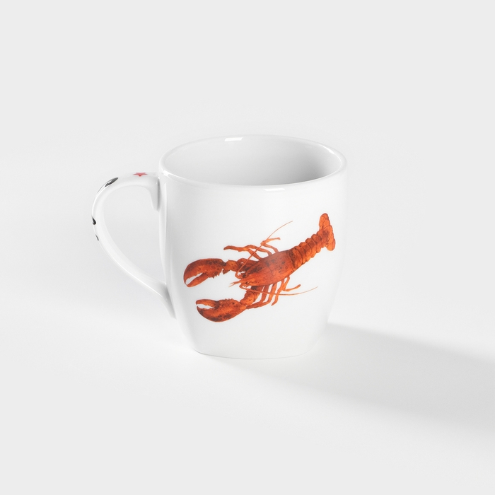 Кружка фарфоровая Seaife, 400 мл, рисунок микс Кружка фарфоровая Seaife, 400 мл, рисунок микс