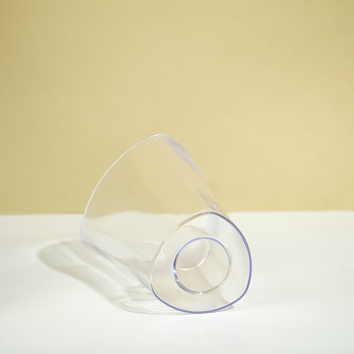 Горшок для орхидей, 1,3 л, 13,6 × 14,1 × 20 см, пластик, прозрачный Горшок для орхидей, 1,3 л, 13,6 × 14,1 × 20 см, пластик, прозрачный