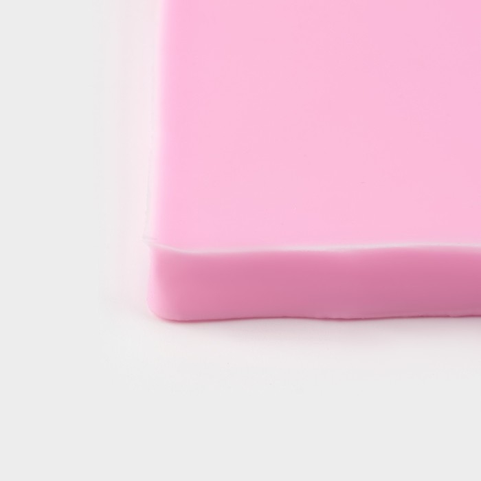 Молд Доляна «Листики», силикон, 9×7,2 см, цвет розовый Молд Доляна «Листики», силикон, 9×7,2 см, цвет розовый