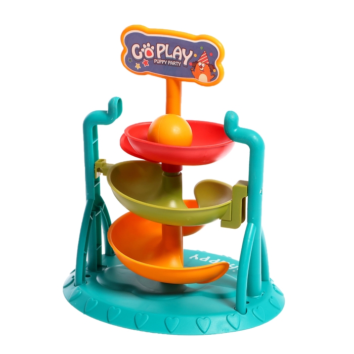 Пирамидка с итерактивным щенком «Догони шарик», реагирует на звук Пирамидка с итерактивным щенком «Догони шарик», реагирует на звук