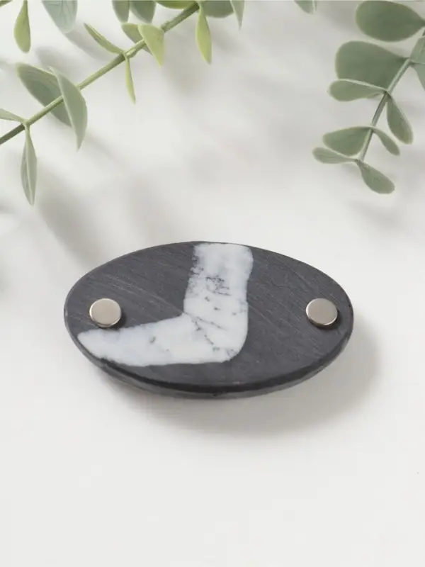 Магнит "Погонщик оленей" (барельеф), 4,5см