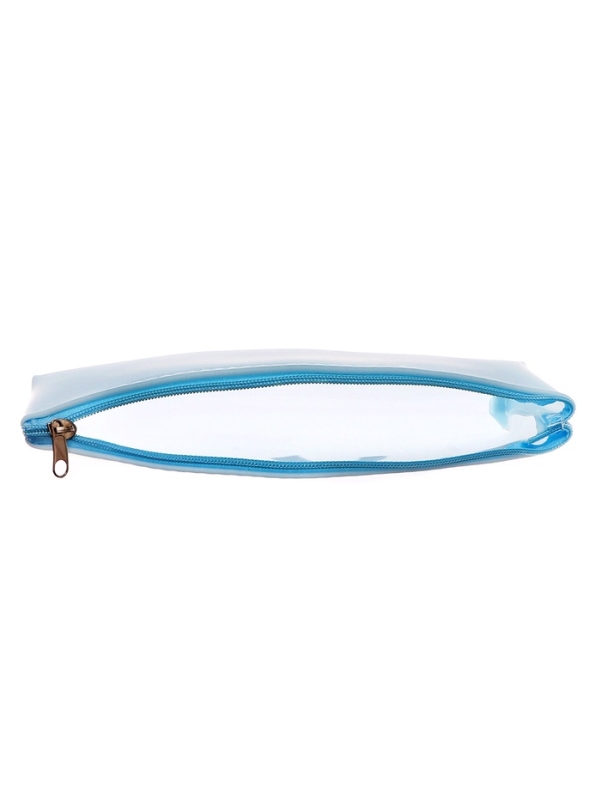 Пенал школьный на молнии Зоопарк  Синий Пенал школьный на молнии Зоопарк  Синий