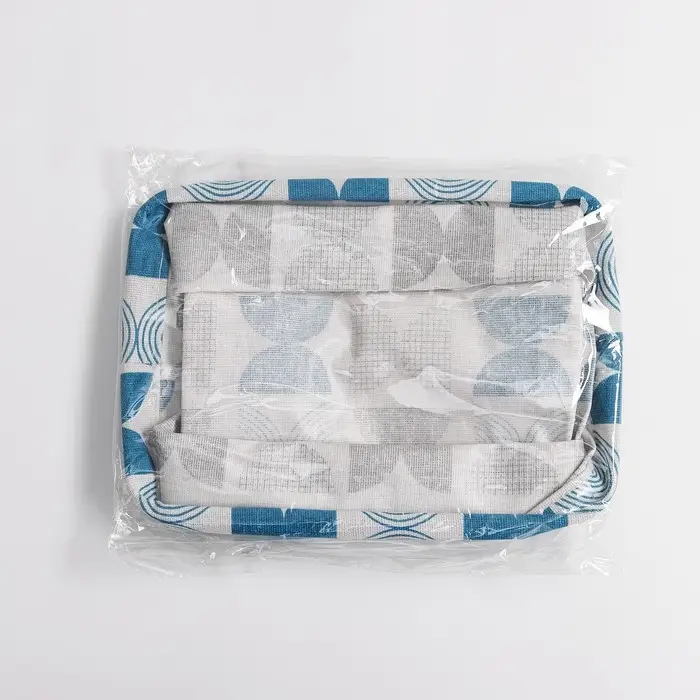 Корзинка для хранения с ручками Доляна «Песок», 23,5×17×12 см, цвет голубой Корзинка для хранения с ручками Доляна «Песок», 23,5×17×12 см, цвет голубой