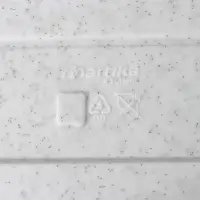 Ящик балконный для цветов &laquo;Фелиция&raquo;, 7 л, 40&times;18&times;16 см, пластиковый, цвет мраморный