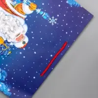 Пакет подарочный новогодний ламинированный, «Дед Мороз» , 33×10×42.5 см Пакет подарочный новогодний ламинированный, «Дед Мороз» , 33×10×42.5 см